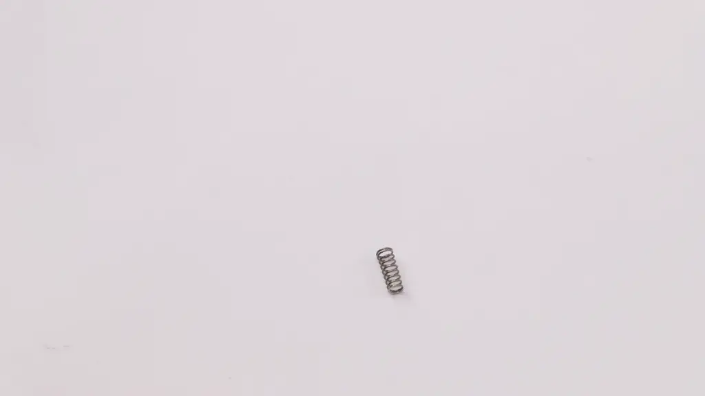 Battery Compartment Cover Release Button Spring