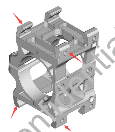 [RIMPDJ-910 YC.JG.QX002151.11] Motor Fixing Base-M5 (Integrated)